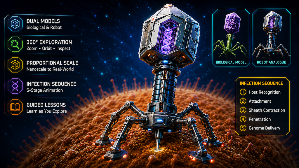 Bacteriophage T4 Banner